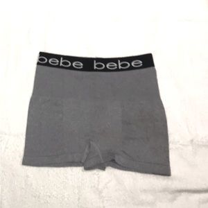 BeBe Gray Bootie Shorts